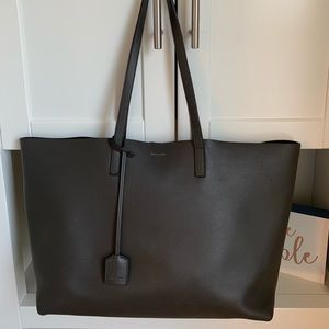 Authentic Charcoal YSL Tote